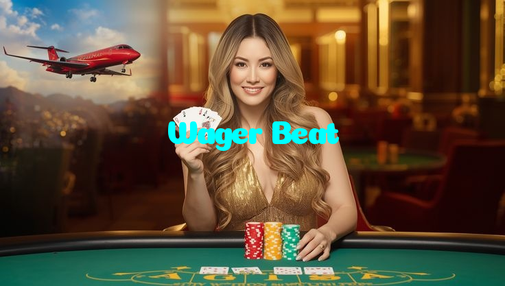 Wager Beat casino presented on mobile device in Pakistan with slots and live games